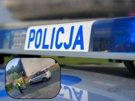 Zderzenie motocykla z Fiatem Pandą w Grzechyni. Szczegóły zdarzenia.