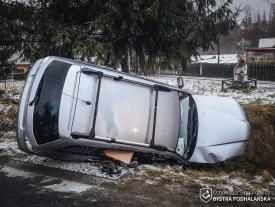 Uwaga. Ślisko na drogach