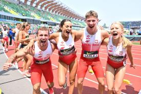 Jakub Sarlej wśród najlepszych młodych sprinterów świata! Sukces mieszkańca Suchej Beskidzkiej na MŚ U20.