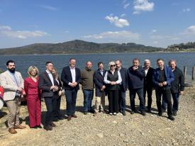 Ważne rozmowy o przyszłości Jeziora Mucharskiego i gruntów gminy Mucharz.