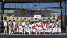  Zbyrcocek z Juszczyna na 31. edycji Święta Dzieci Gór.