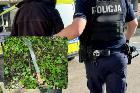 Groził policjantom maczetą. 62-latek zatrzymany przez wadowickich funkcjonariuszy.