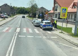 Kolizja trzech samochodów w Stryszawie. 