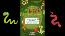 Egzotyczne zajęcia w CKiF w Suchej Beskidzkiej - &quot;Co węże mają do powiedzenia?&quot;