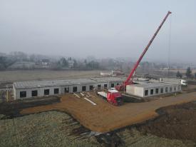 Budowa Zakładu Opiekuńczo‑Leczniczego w Radoczy idzie pełną parą.