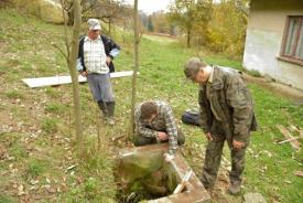 Stryszawa: Borsuk wpadł do studni