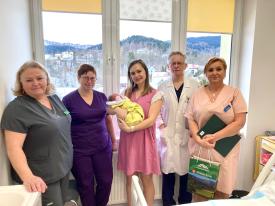 Hania – pierwsze dziecko urodzone w 2026 roku w suskim szpitalu!