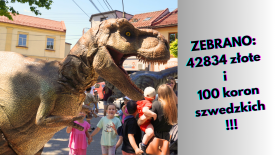Ponad 42 tysiące zebrane dla Mariusza podczas akcji „Wielki Powrót Dinozaurów” w Makowie Podhalańskim.