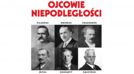 Wystawa plenerowa Instytutu Pamięci Narodowej „Ojcowie Niepodległości” przy Zamku w Suchej Beskidzkiej