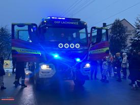 Nowoczesny wóz ratowniczo-gaśniczy trafił do OSP Lachowice.