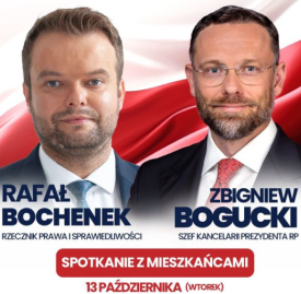 Zbigniew Bogucki w Osielcu. Mieszkańcy będą mogli spotkać się z Szefem Kancelarii Prezydenta.