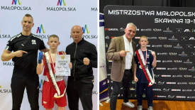 Młody bokser ze Stryszawy podbija Małopolskę. Dawid Góral Pająk ze złotym medalem w Skawinie