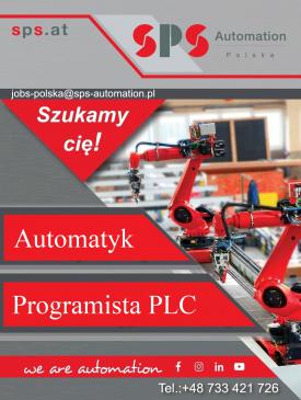 Oferta pracy: Programista i Inżynier ds. uruchomienia sterowników PLC