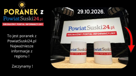 Poranek z PowiatSuski24.pl - 29. 10. 2026.
