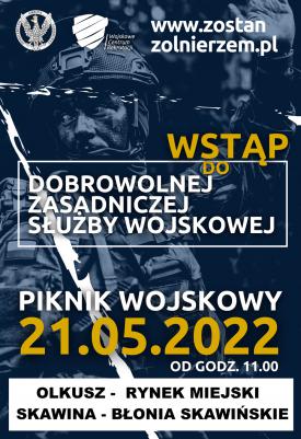 W sobotę odbędą się pikniki pod hasłem „Wstąp do dobrowolnej zasadniczej służby wojskowej”