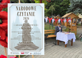 „Dziady” Adama Mickiewicza zabrzmią na makowskim Rynku. Narodowe Czytanie już 5 września! 