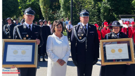Jordanów uczcił potrójny jubileusz Ochotniczej Straży Pożarnej.