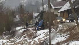 Stryszawa: Samochód wylądował w rowie