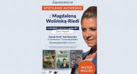 Spotkanie autorskie z Magdaleną Wolińką-Riedi w suskim zamku