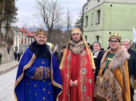 Orszak Trzech Króli w Makowie Podhalańskim.