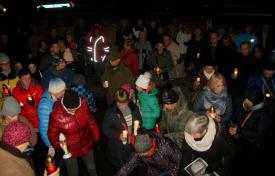 Mieszkańcy powiatu suskiego uczcili pamięć tragicznie zmarłego prezydenta Gdańska