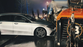 Zderzenie trzech samochodów w Kukowie – szczegóły zdarzenia.