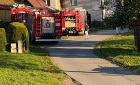 Zgłoszenie pożaru w Skawicy. Na miejsce skierowano strażaków.