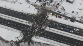 Protest w Głogoczowie. Policja wyznacza objazdy.