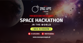 Największa lokalna edycja hackathonu NASA w Europie już w październiku w Krakowie!