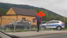 Kolizja w Makowie Podhalańskim !