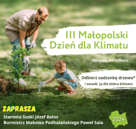 III Małopolski Dzień dla Klimatu…. odbierz bezpłatną sadzonkę drzewa owocowego.