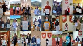 Nagrody i wyróżnienia za sportowy rok szkolny 2019/2020 przyznane i dostarczone
