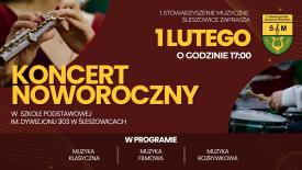 Muzyczne rozpoczęcie 2026 roku – Koncert Noworoczny w Śleszowicach!