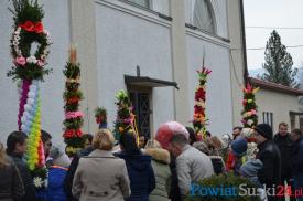 Niedziela Palmowa w powiecie suskim