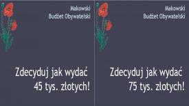 Maków Podhalański:  Rozpoczęło się głosowanie na zadania zgłoszone do Budżetu Obywatelskiego
