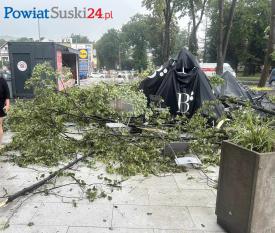 Po nawałnicy - Sucha Beskidzka (foto-wideo).