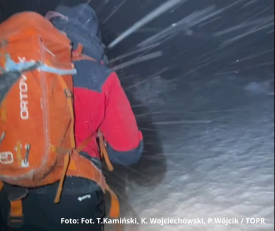 Nocna akcja ratunkowa w Tatrach. TOPR apeluje o rozwagę!