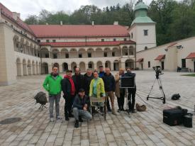 Telewizja ponownie odwiedziła Zamek Suski