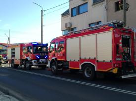 Pożar budynku mieszkalnego w Makowie Podhalańskim. Trwa akcja gaśnicza.