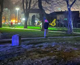 Dramatyczna akcja służb w Wadowicach. 6-latka wypadła z okna