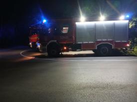 Interwencja służb w Lachowicach.