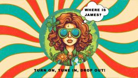 Where is James? Karnawał w stylu Hippie - w Coffeina Cafe.