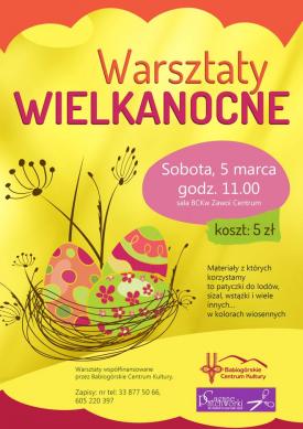 Zawoja: Warsztaty Wielkanocne