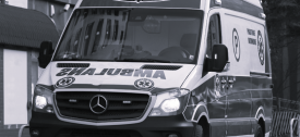 Tragiczny wypadek w Jaroszowicach. Zginął policjant z Wadowic, mł. asp. Mateusz Fidelus.