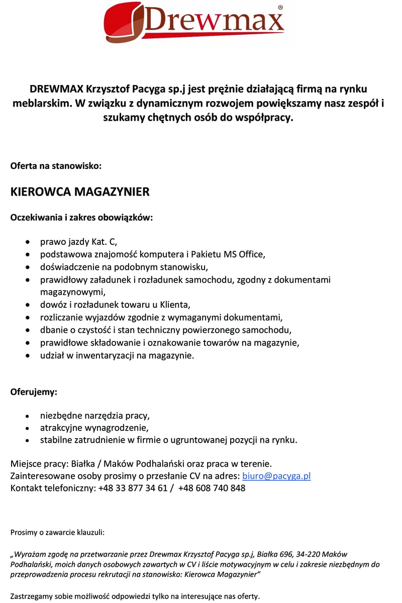 1oferta_pracy_drewmax_kierowca_