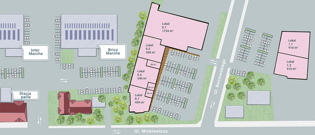 sucha_beskidzka_plan_centrum